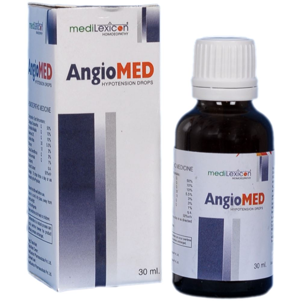 Medilexicon Angio Med Hypotension Drop (30ml)