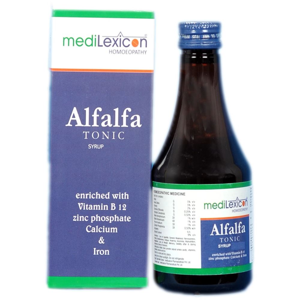 Medilexicon Alfalfa Tonic Syrup (500ml)