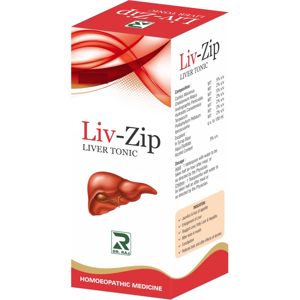 Dr. Raj Liv Zip Liver Tonic (100ml)