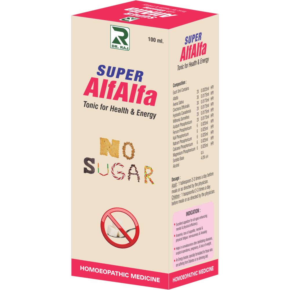 Dr. Raj Super Alfalfa Tonic Sf (200ml)