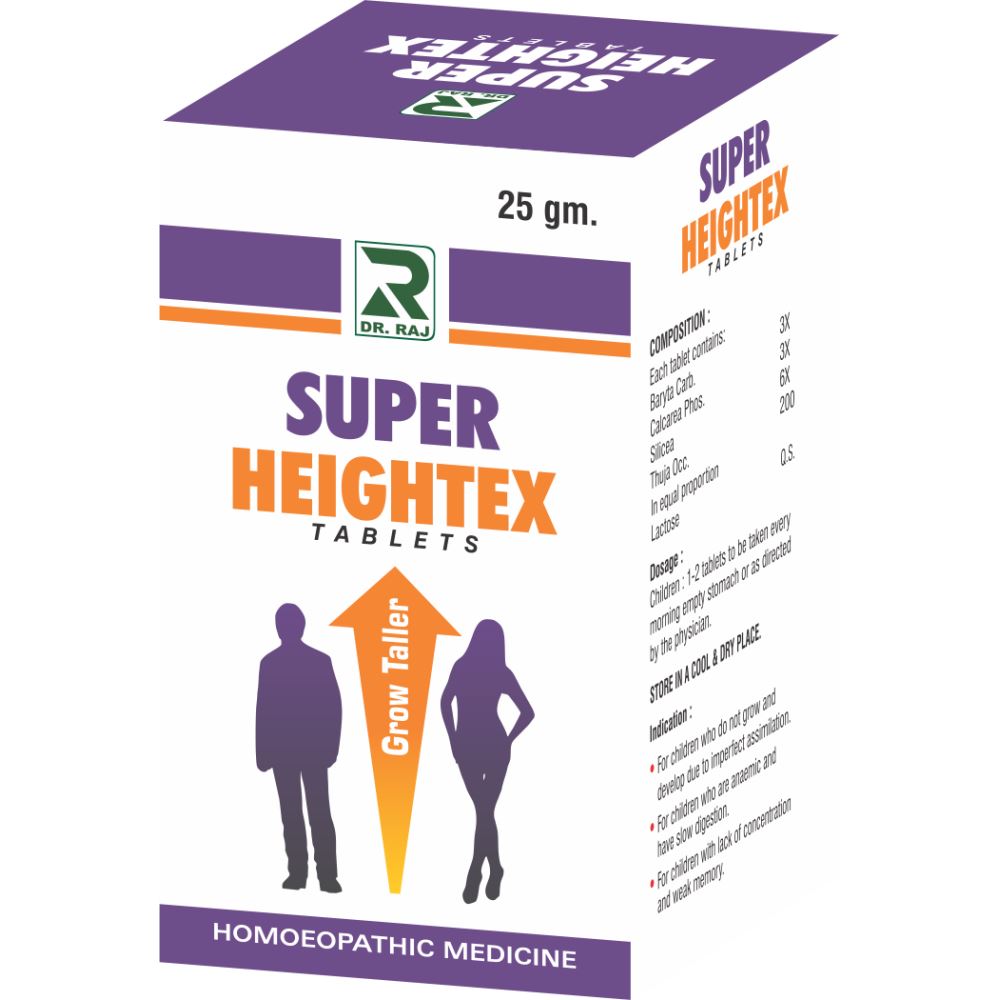 Dr. Raj Super Heightex Tablets (25g)