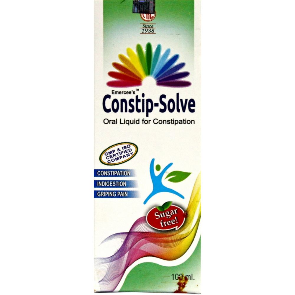 Emercee's Constip- Solve (Sugar Free) (100ml)