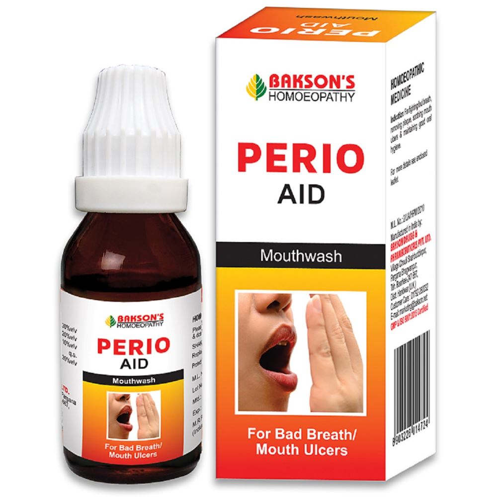 Bakson Perio Aid (Mouth Wash) (30ml)