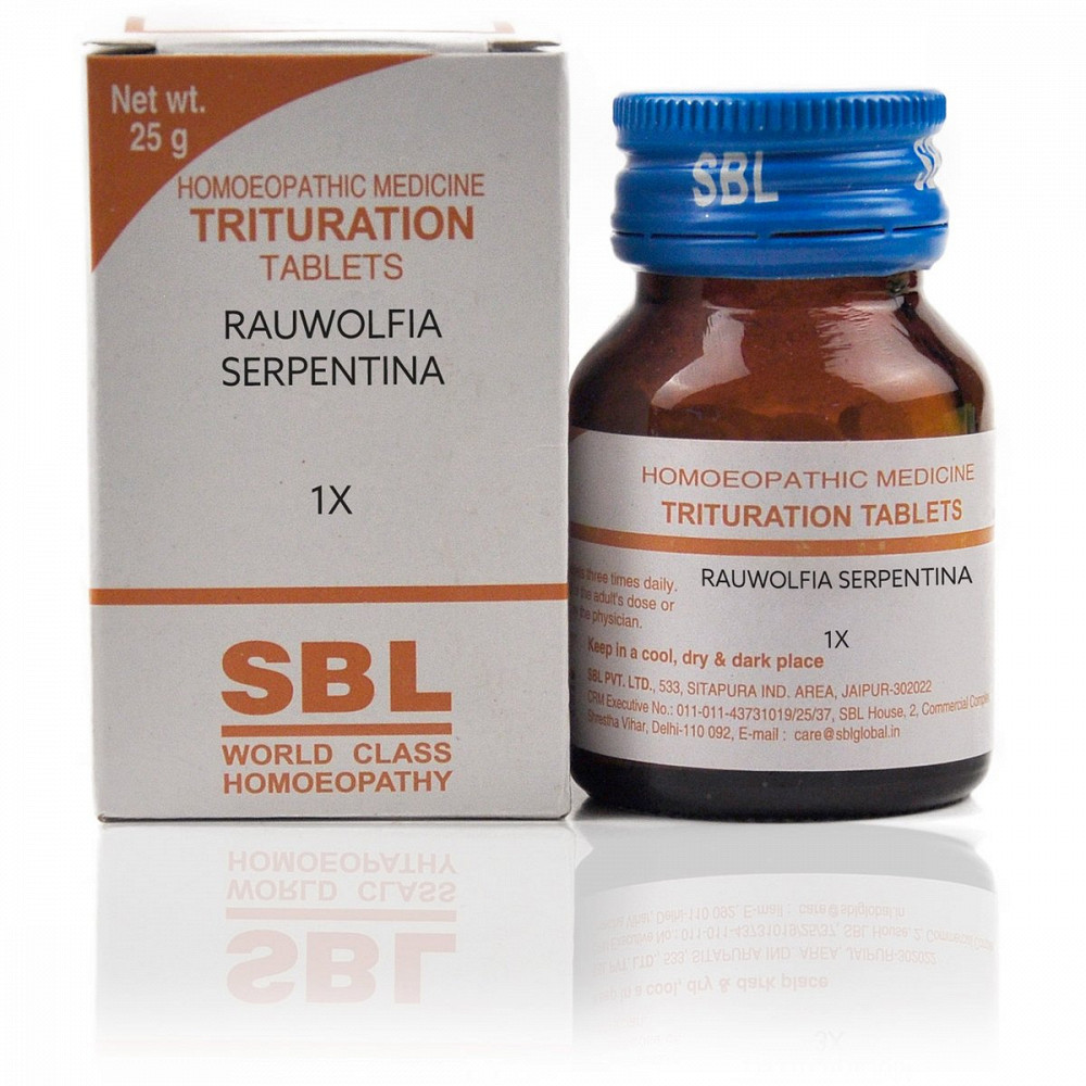 SBL Rauwolfia Serpentina 1X (25g)