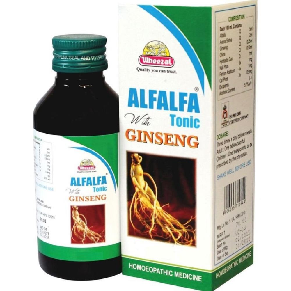 Wheezal Alfalfa With Ginseng (450ml)