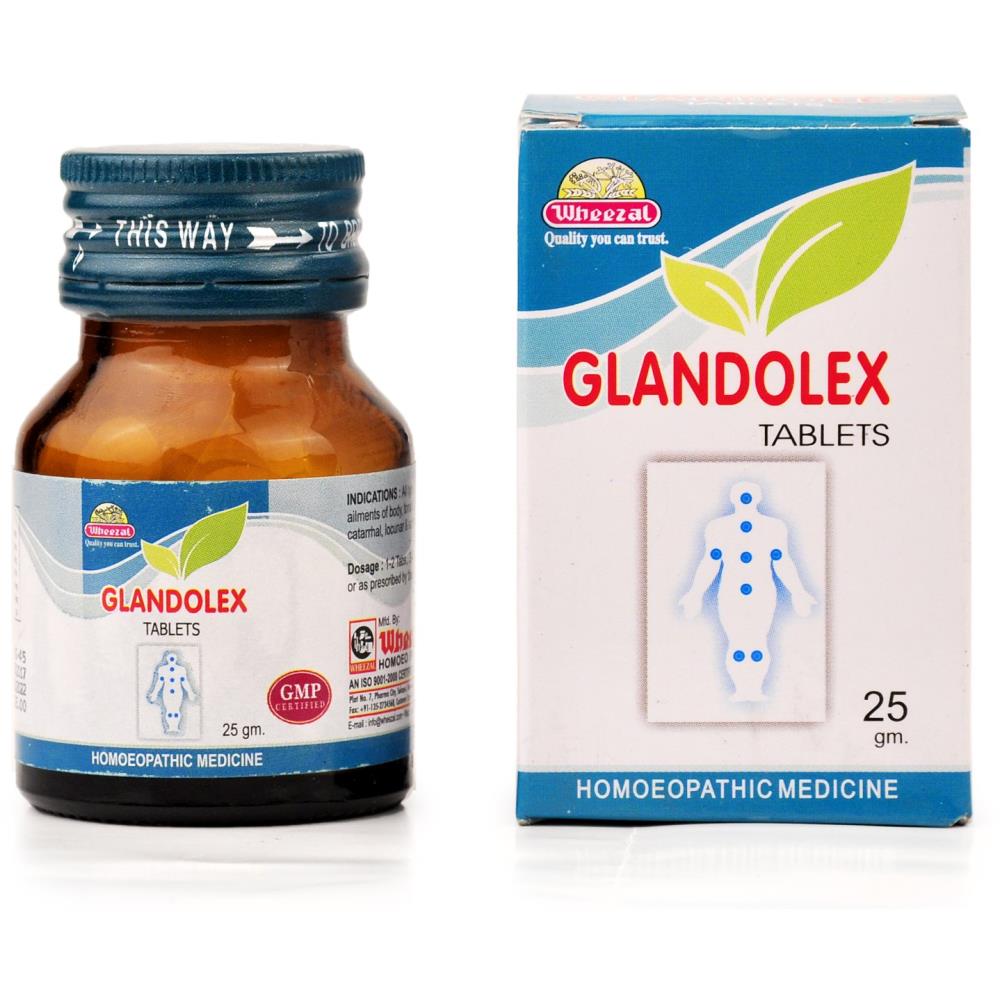 Wheezal Glandolex Tablets (25g)