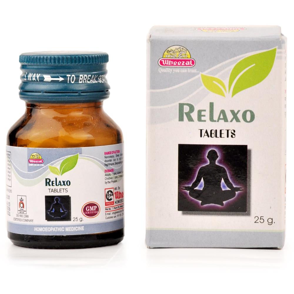 Wheezal Relaxo Tablets (25g)