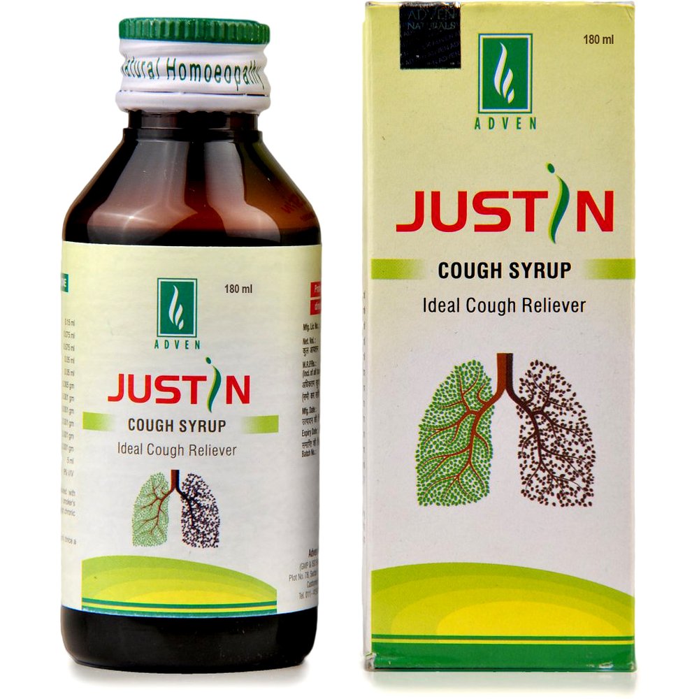 Adven Justin Cough Syrup (180ml)