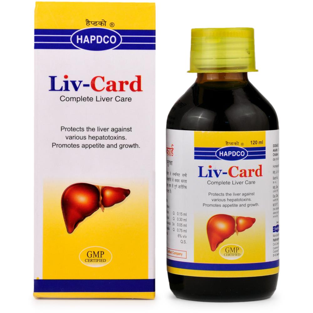 Hapdco Liv-Card Syrup (120ml)