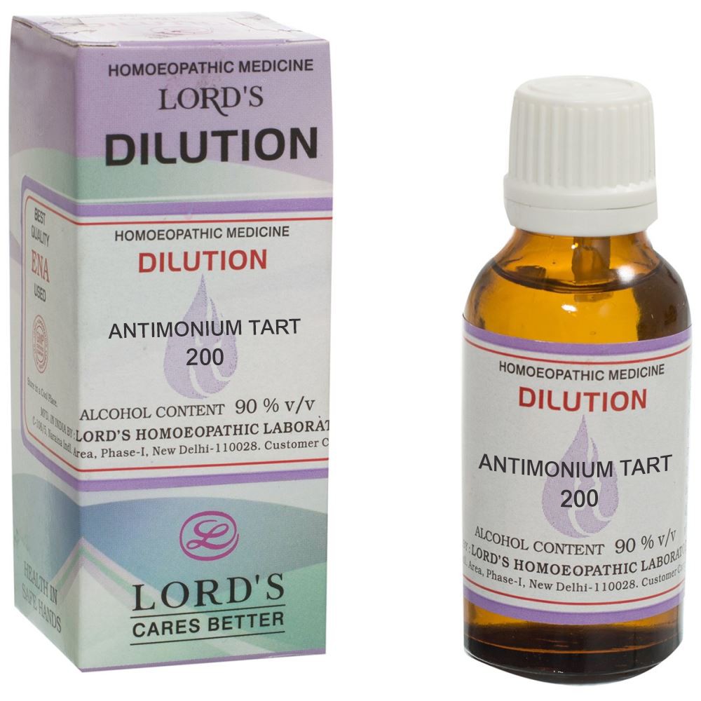 Lords Antimonium Tart 200 CH (30ml)