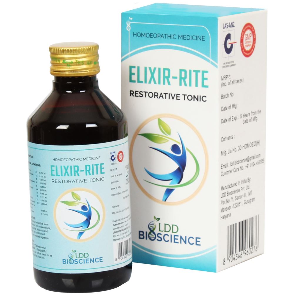 LDD Bioscience Elixir Rite (Restorative Tonic) (450ml)
