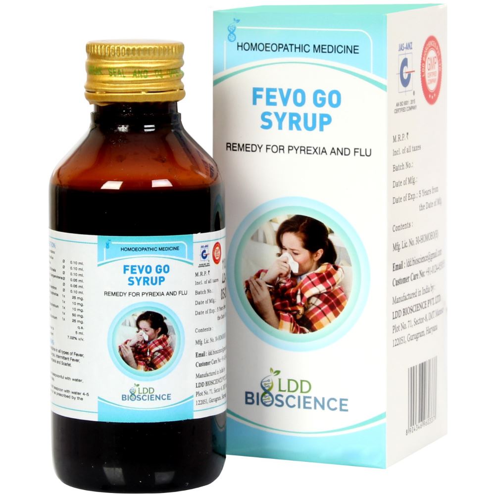 LDD Bioscience Fevo Go Syrup (450ml)