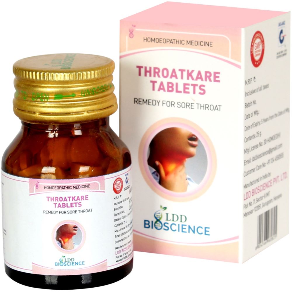 LDD Bioscience Throatkare Tablet (25g)
