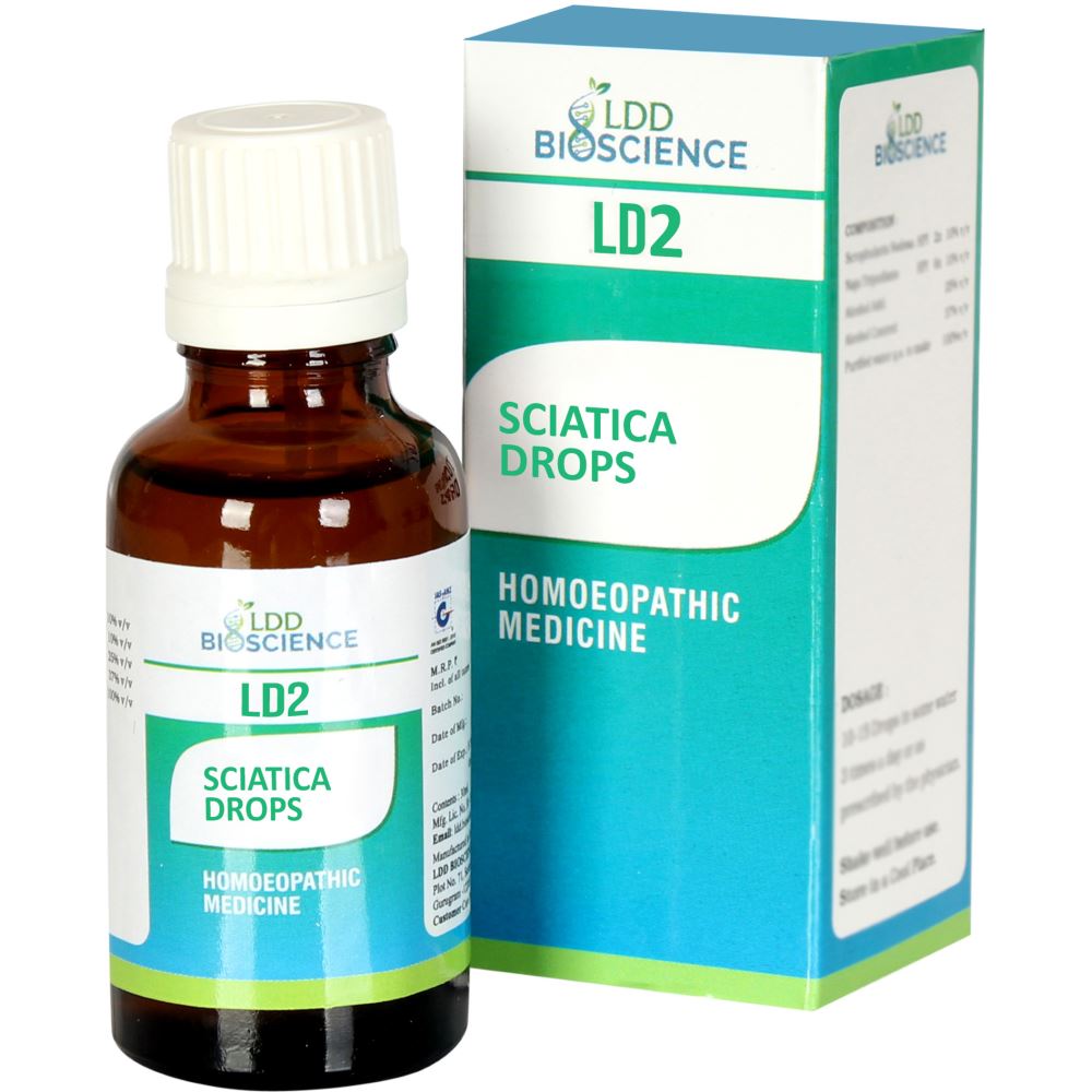 LDD Bioscience Ld 2 Sciatica Drops (30ml)