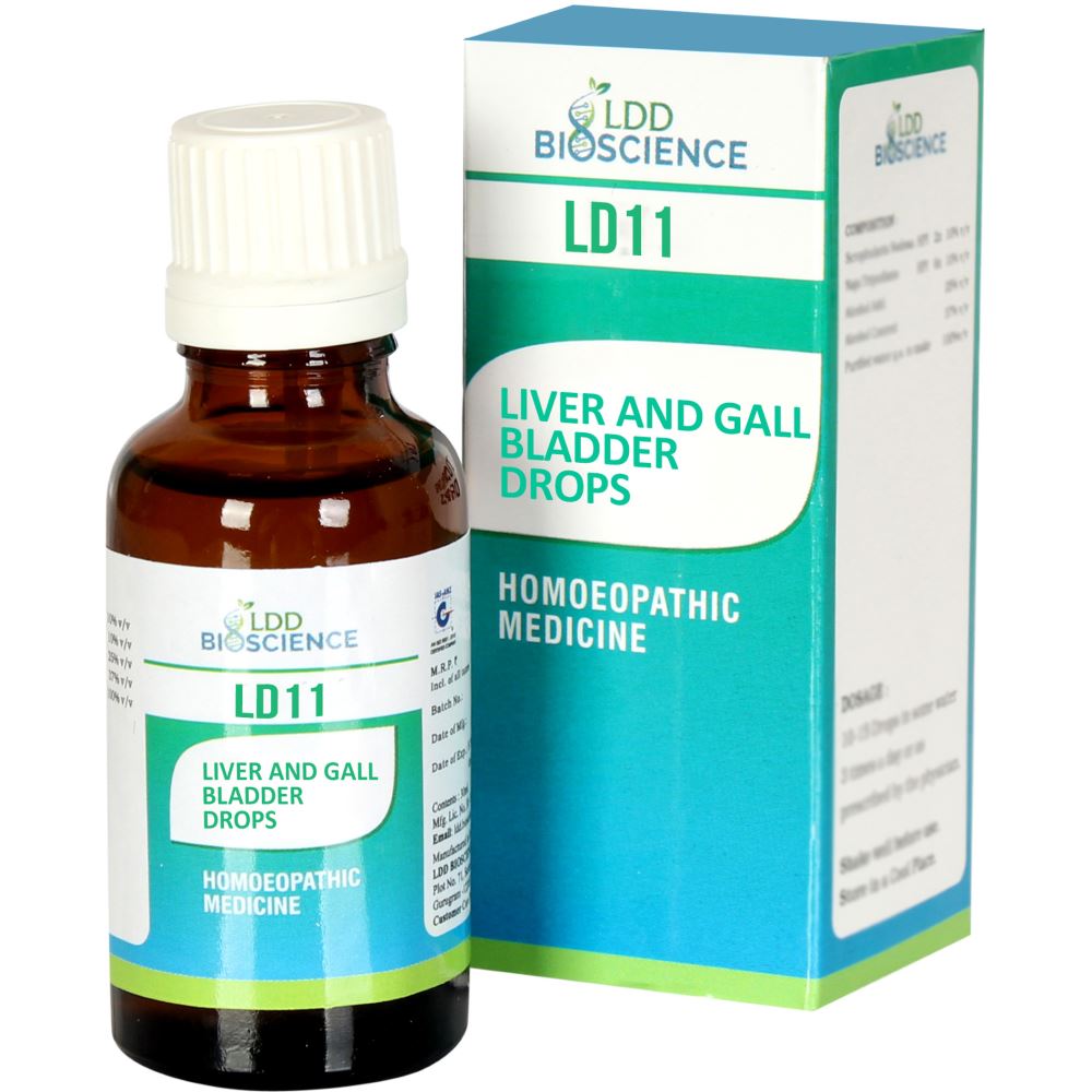 LDD Bioscience Ld 11 Liver And Gall Bladder Drops (30ml)