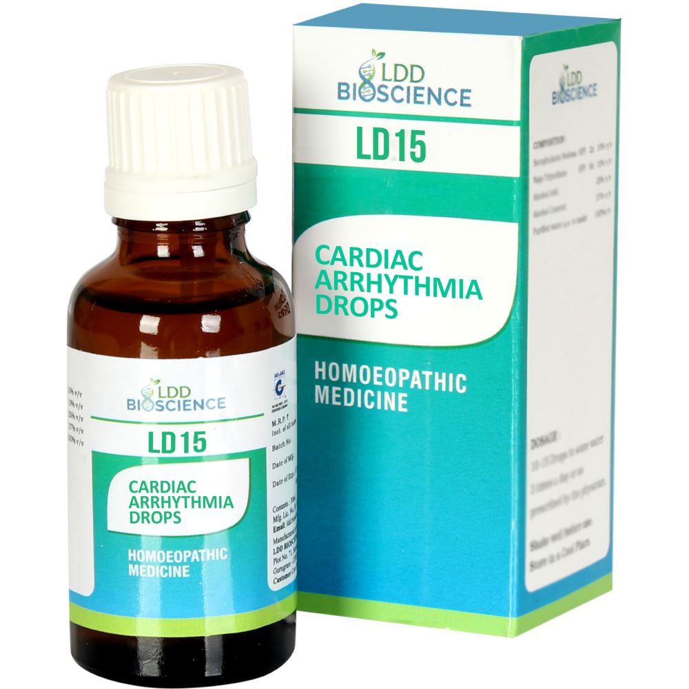 LDD Bioscience Ld 15 Cardiac Arrhythmia Drops (30ml)
