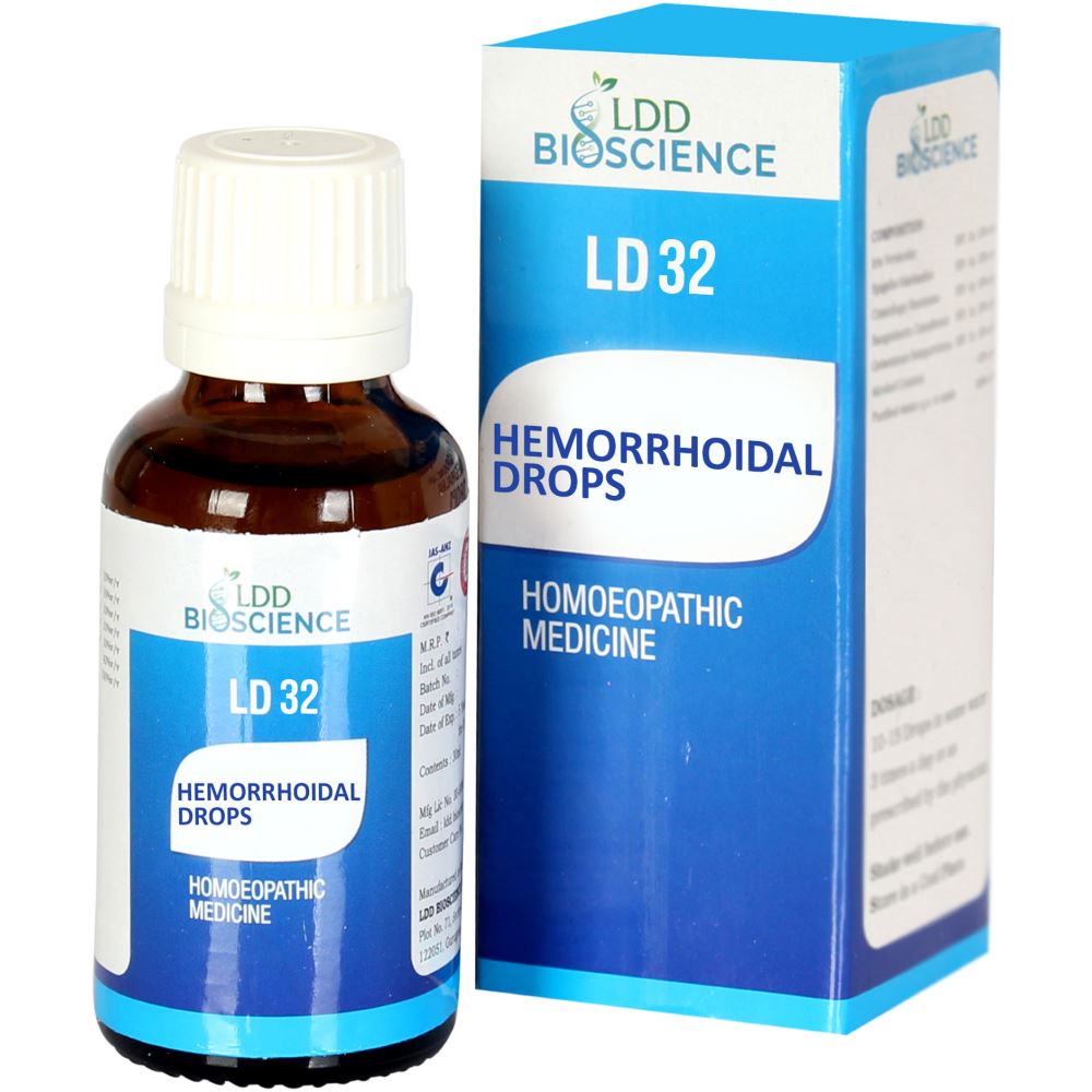 LDD Bioscience Ld 32 Hemorrhoidal Drops (30ml)