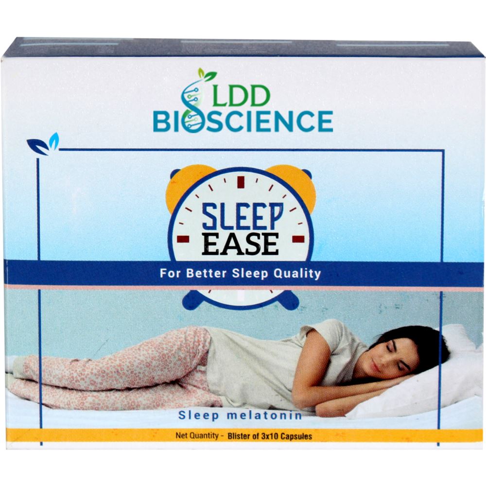 LDD Bioscience Sleep Ease (10caps, Pack of 3)
