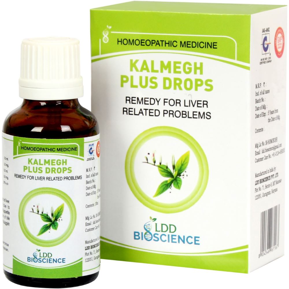 LDD Bioscience Kalmegh Plus Drops (30ml)