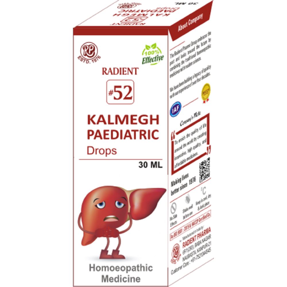 Radient 52 Kalmegh Paediatric (30ml)