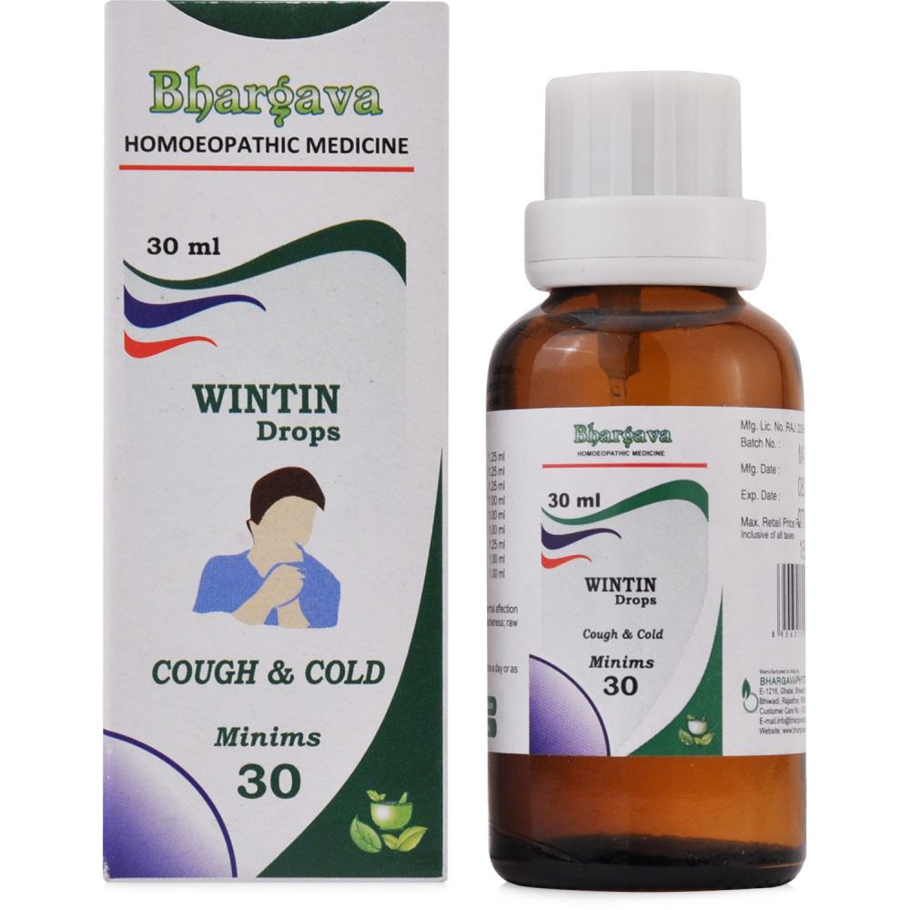 Dr. Bhargava Cough & Cold Drops (Minims 30) (30ml)