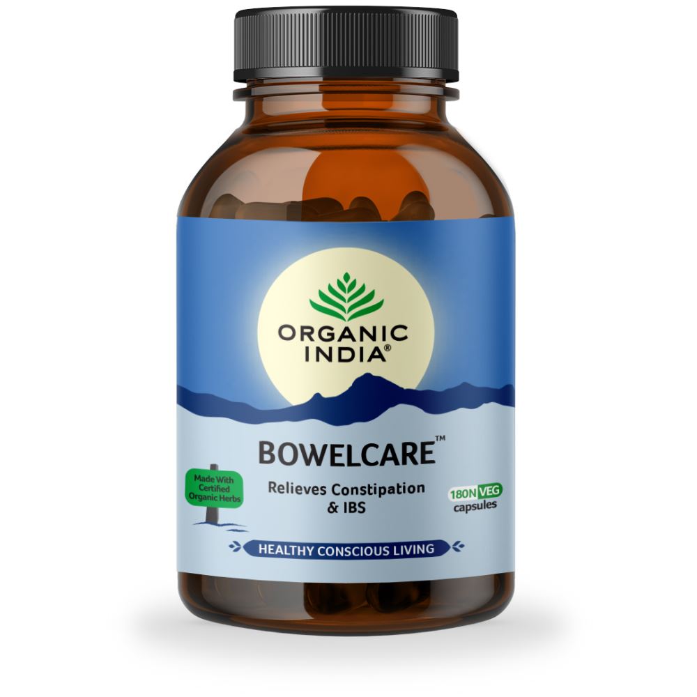 Organic India Bowel Care Capsules (180caps)
