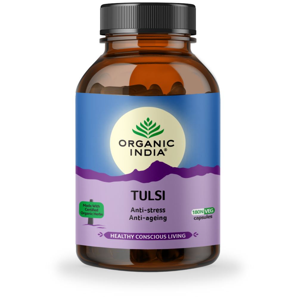 Organic India Tulsi Capsules (180caps)