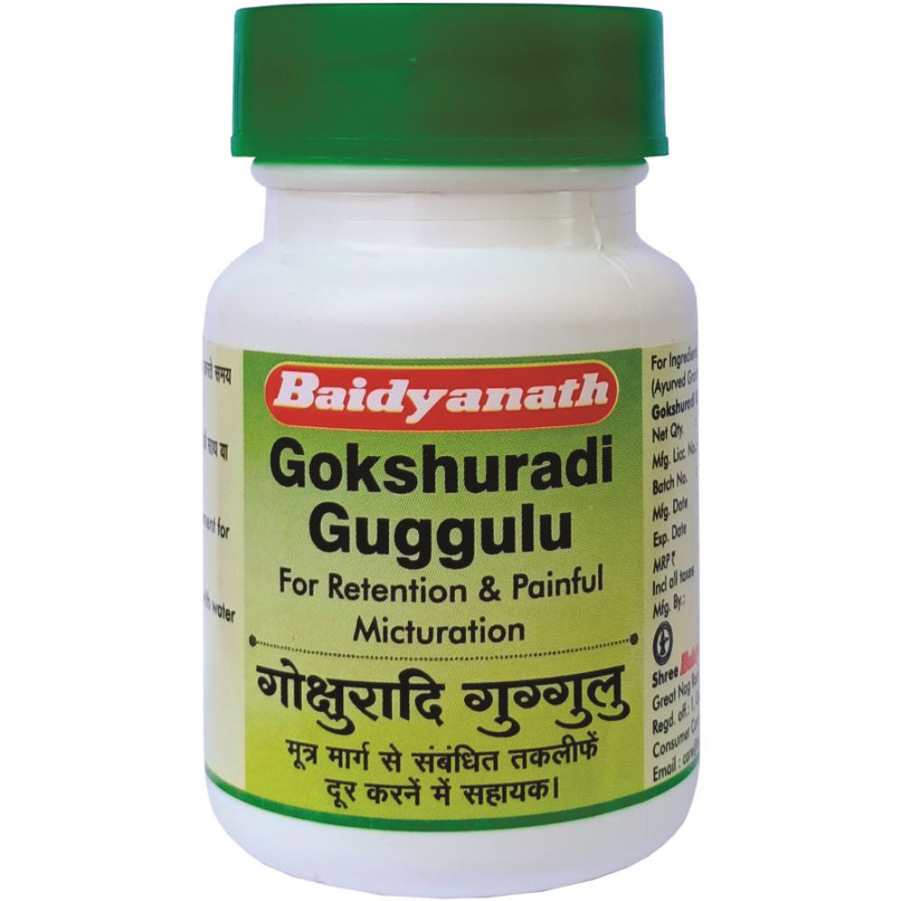 Baidyanath (Nagpur) Gokshuradi Guggulu (80tab)