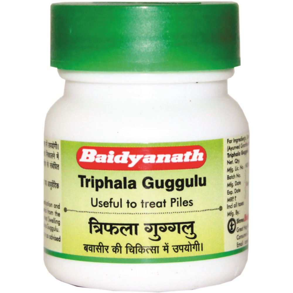Baidyanath (Nagpur) Triphala Guggulu (40tab)