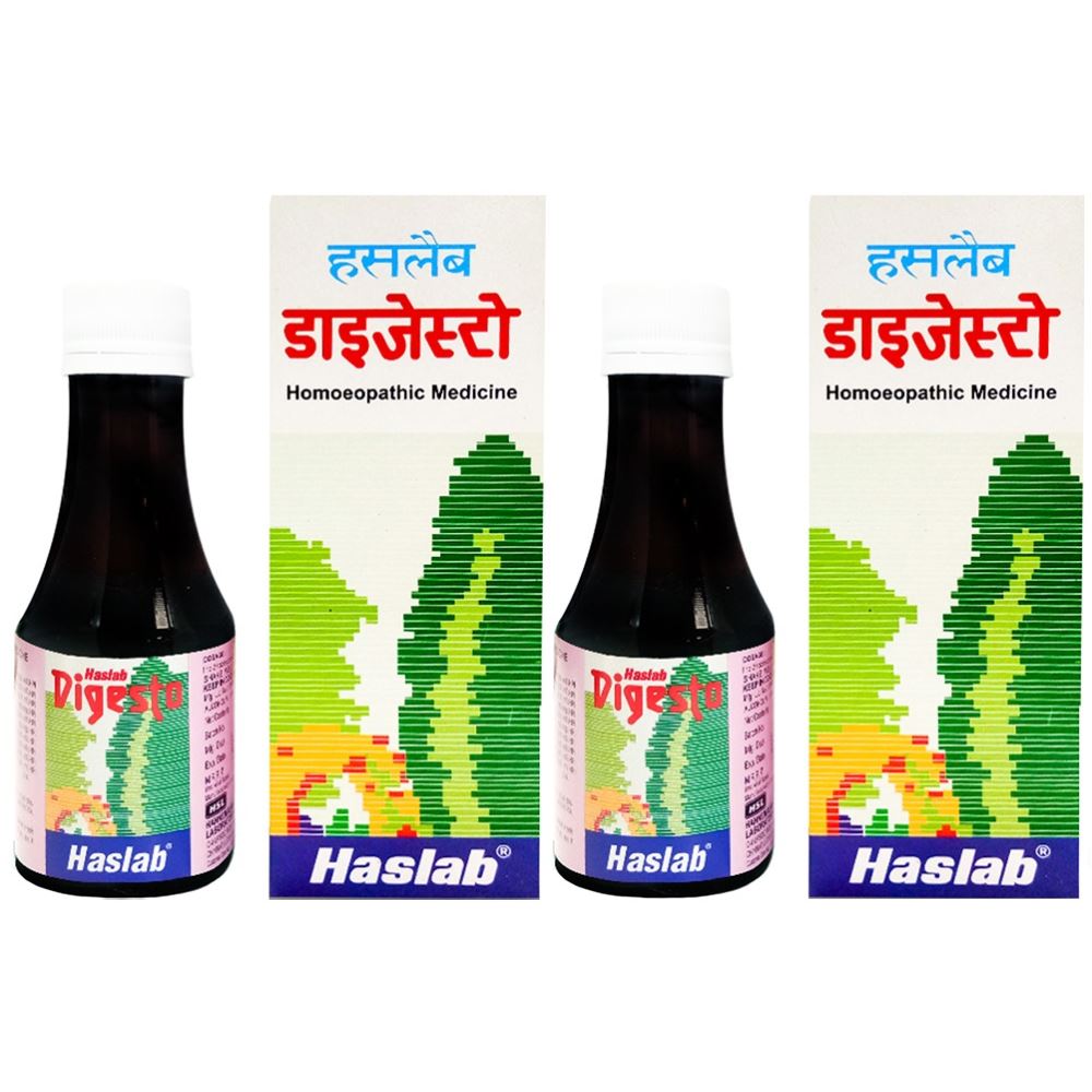 Haslab Digesto Syrup (200ml, Pack of 2)