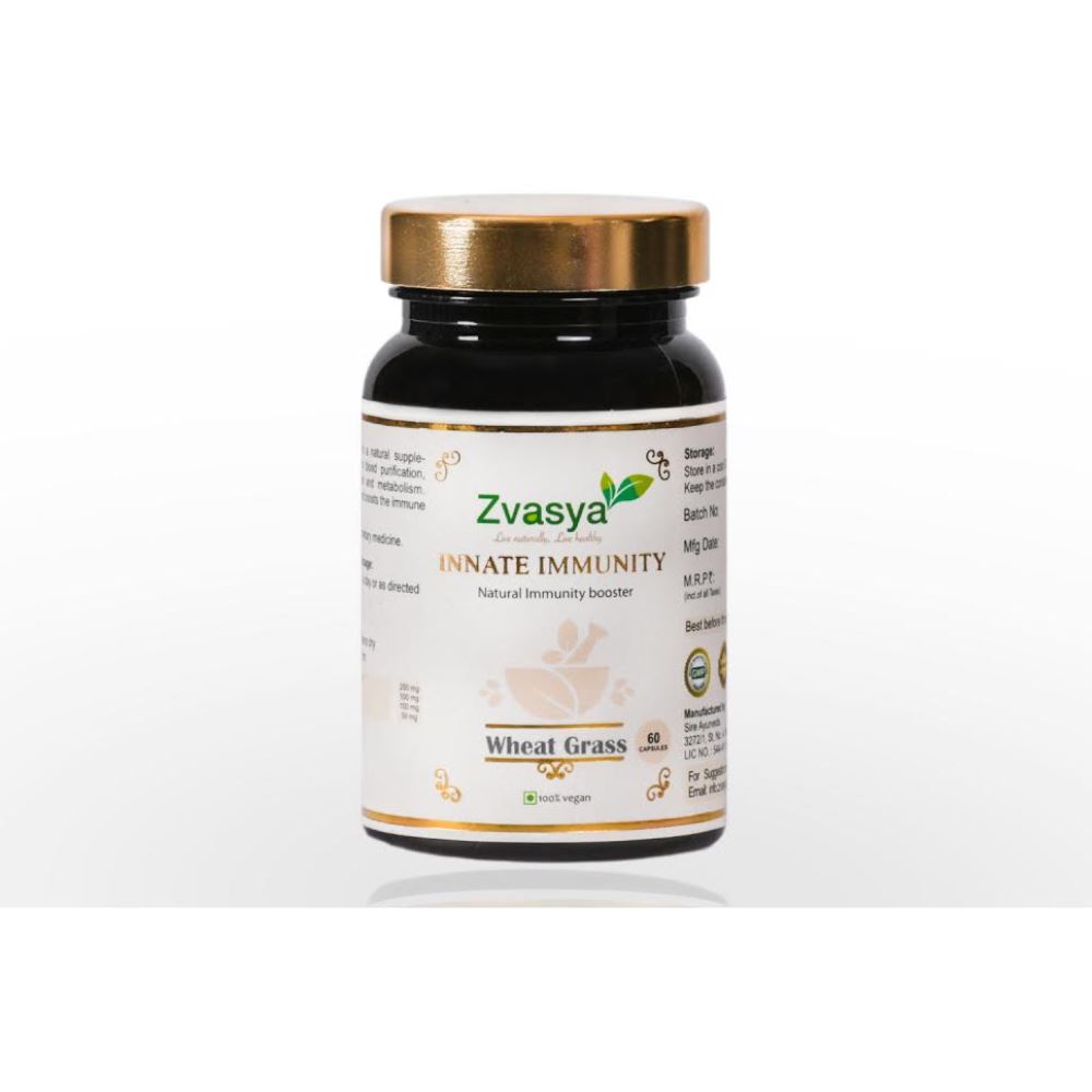 Zvasya Innate Immunity Wheat Grass Capsules  (60caps)
