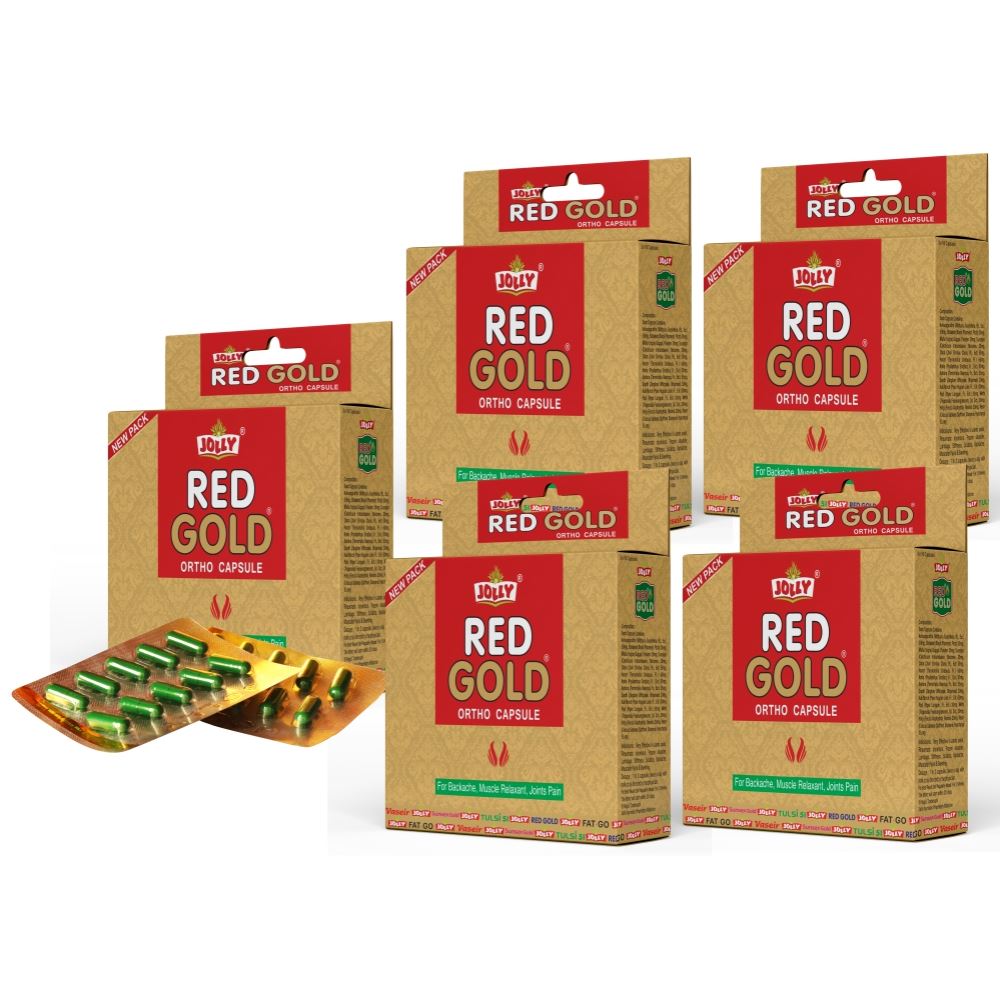 Jolly Red Gold Ortho Capsules (30caps, Pack of 5)