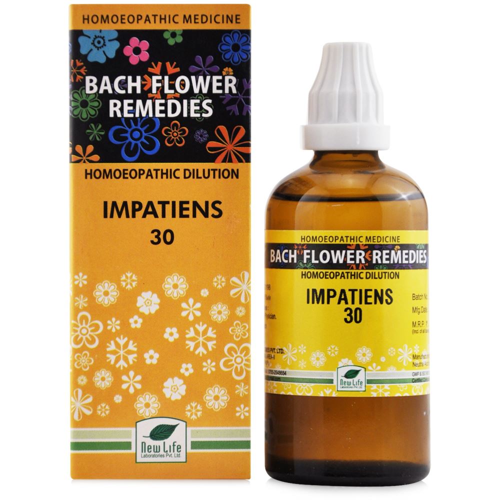 New Life Bach Flower Impatiens (100ml)