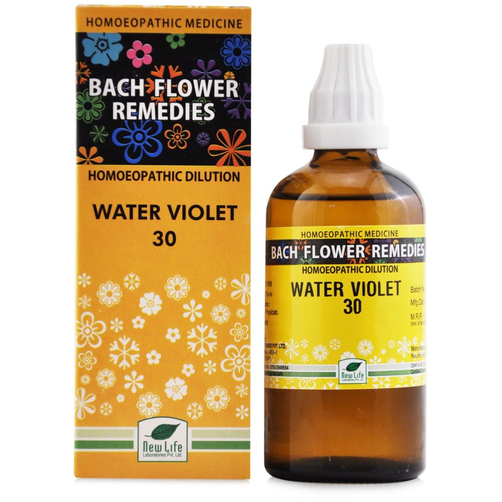 New Life Bach Flower Water Violet (100ml)