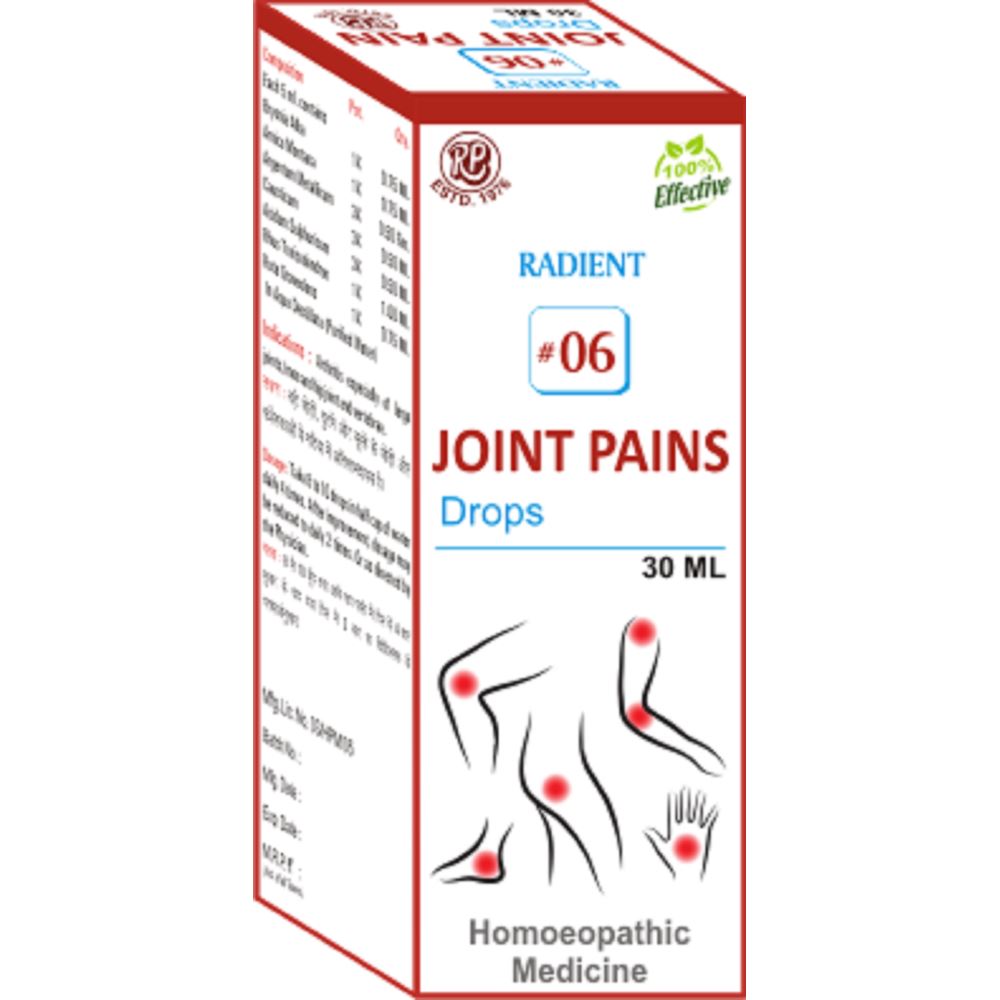 Radient 06 Joint Pains Drops (30ml)