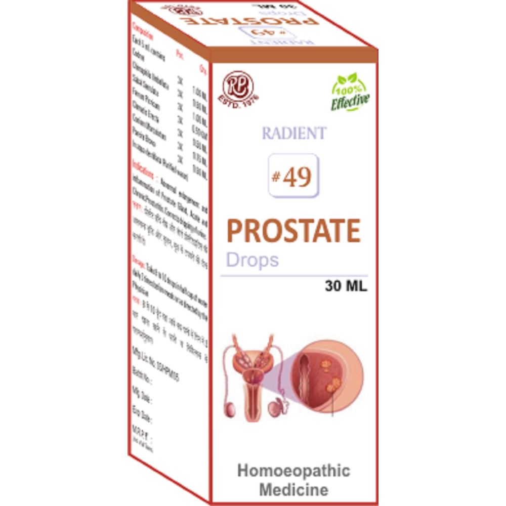 Radient 49 Prostate Drops (30ml)