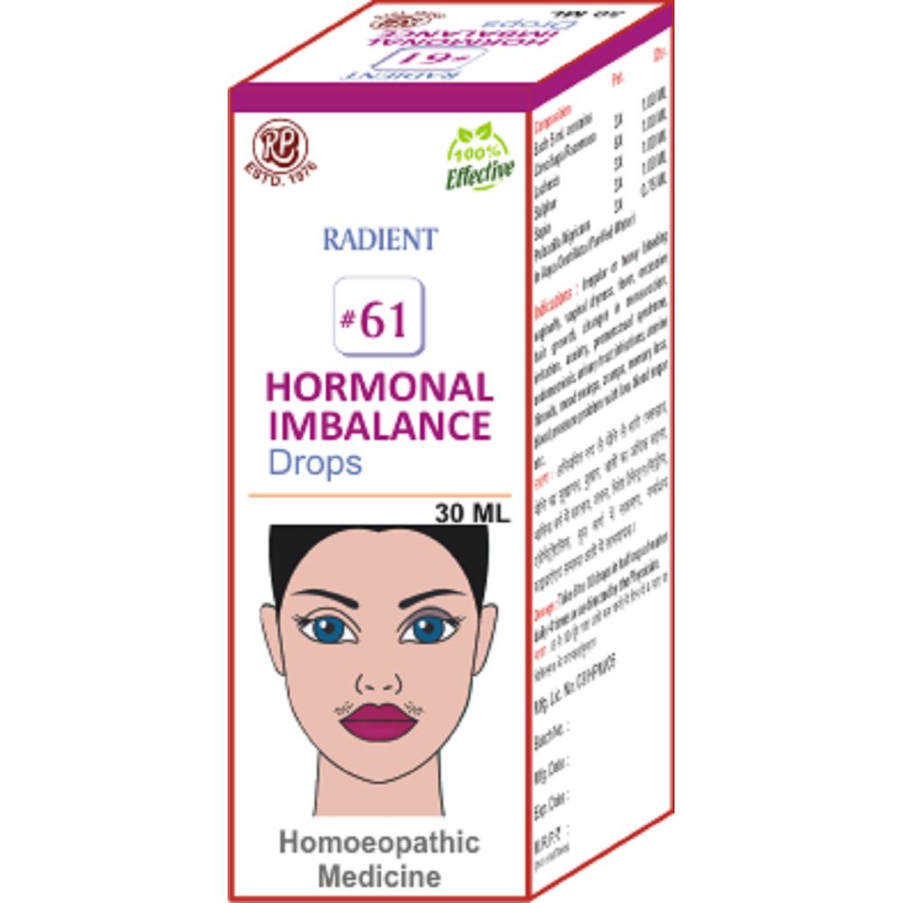 Radient 61 Hormonal Imbalance Drops (30ml)