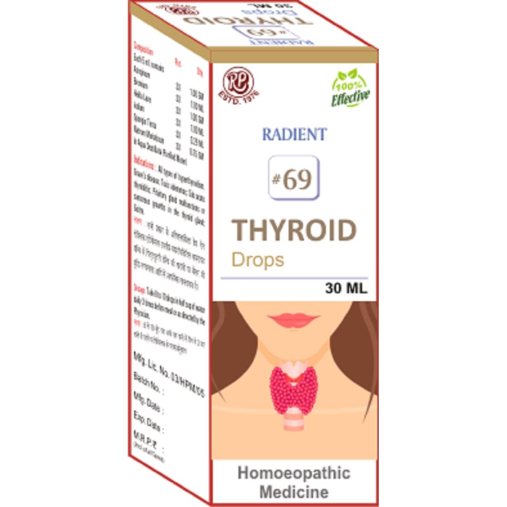 Radient 69 Thyroid Drops (30ml)