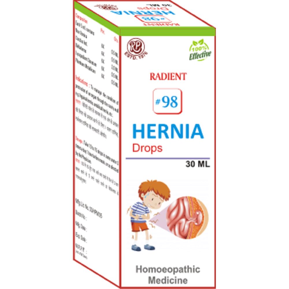 Radient 98 Hernia Drops (30ml)