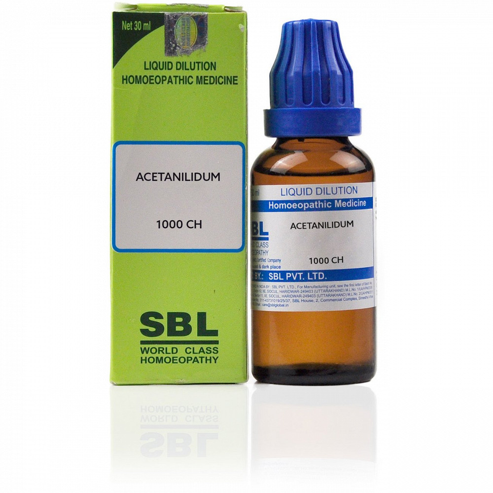 SBL Acetanilidum 1M (1000 CH) (30ml)