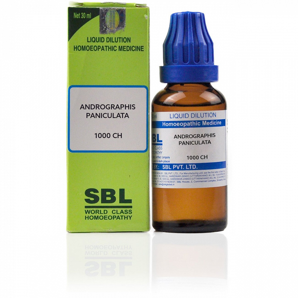 SBL Andrographis Paniculata 1M (1000 CH) (30ml)