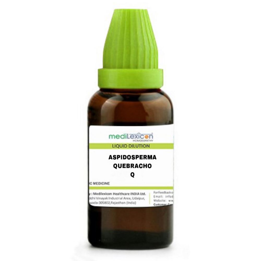 Medilexicon Aspidosperma Quebracho 1X (Q) (30ml)