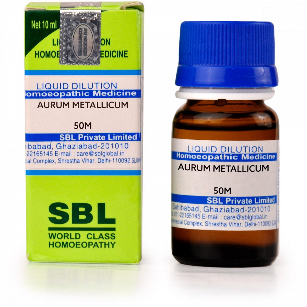 SBL Aurum Metallicum 50M CH (10ml)