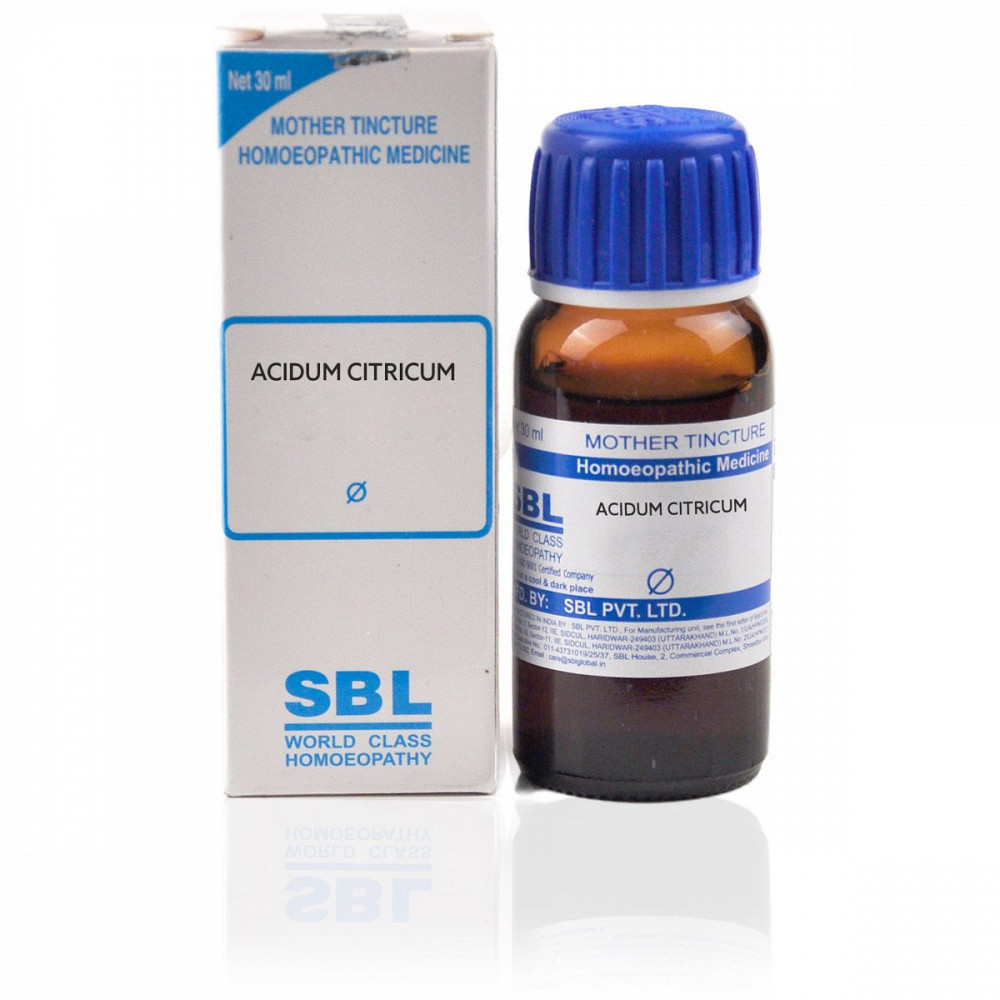 SBL Acidum Citricum 1X (Q) (30ml)