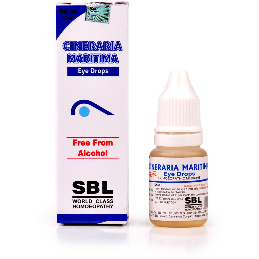 SBL Cineraria Maritima (Alcohol Free) (5ml)