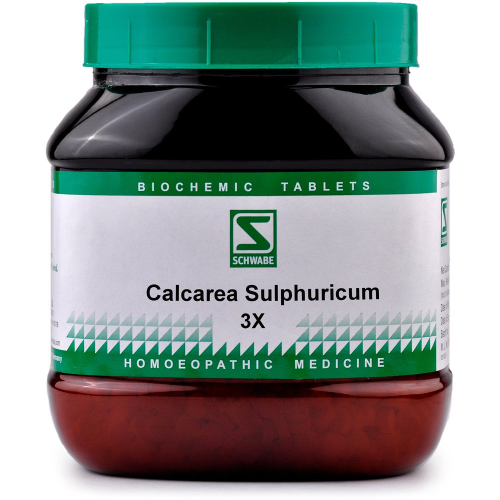 Willmar Schwabe India Calcarea Sulphuricum 3X (550g)