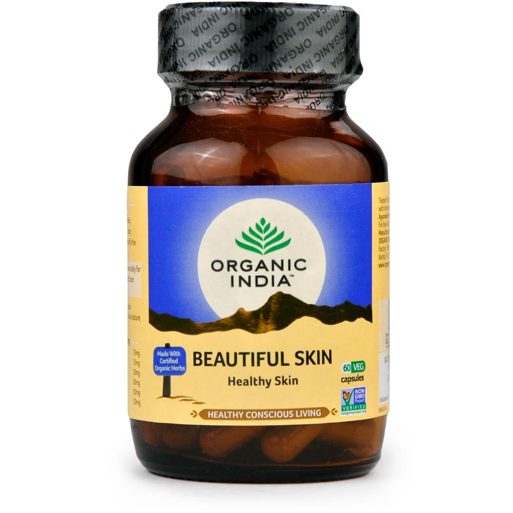 Organic India Beautiful Skin Capsules (60caps)