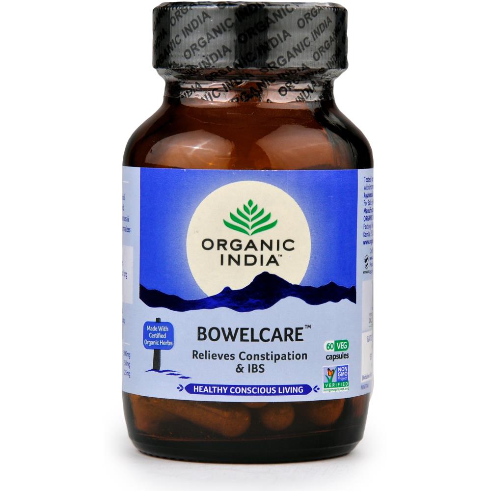 Organic India Bowel Care Capsules (60caps)