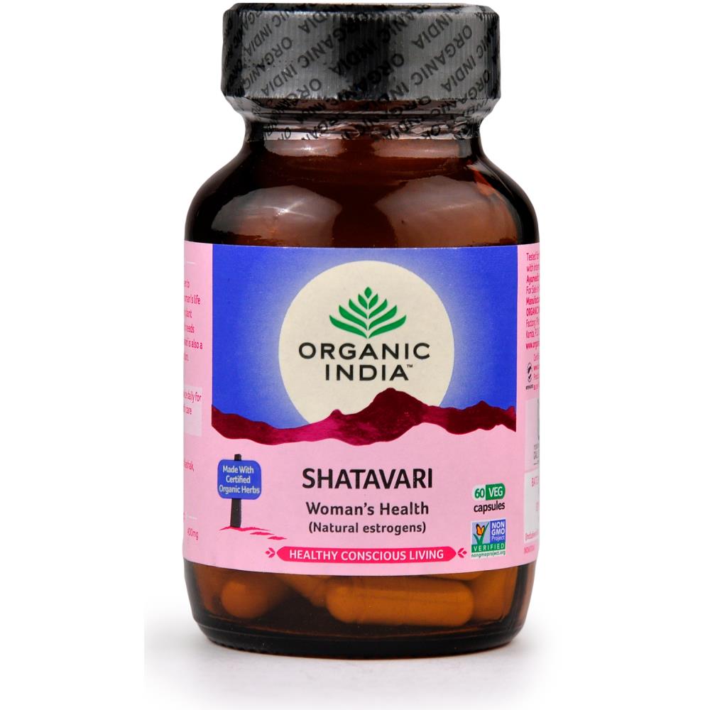 Organic India Shatavari Capsules (60caps)