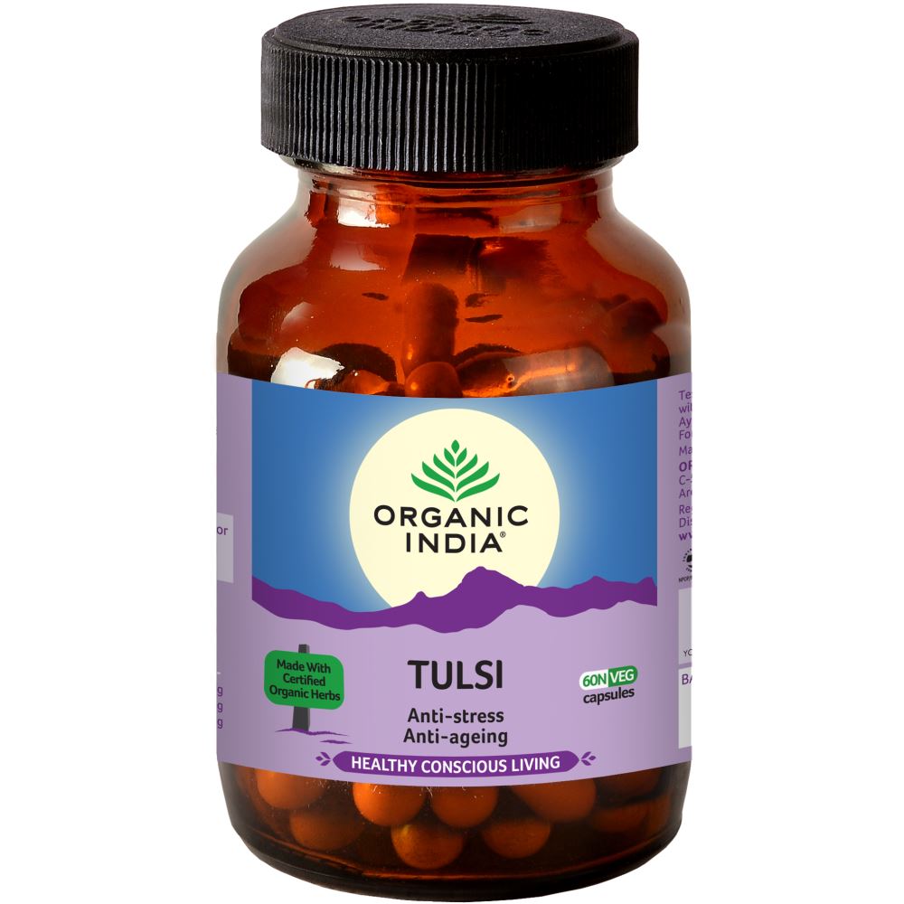 Organic India Tulsi Capsules (60caps)